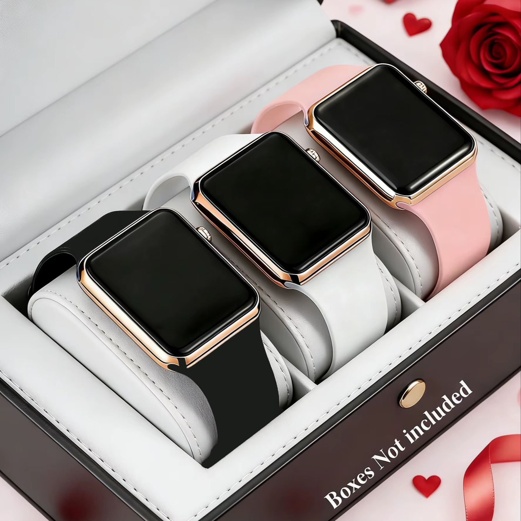 3-Piece Set of Cute and Stylis - đánh giá và giá Smartwatch Watches For Girls