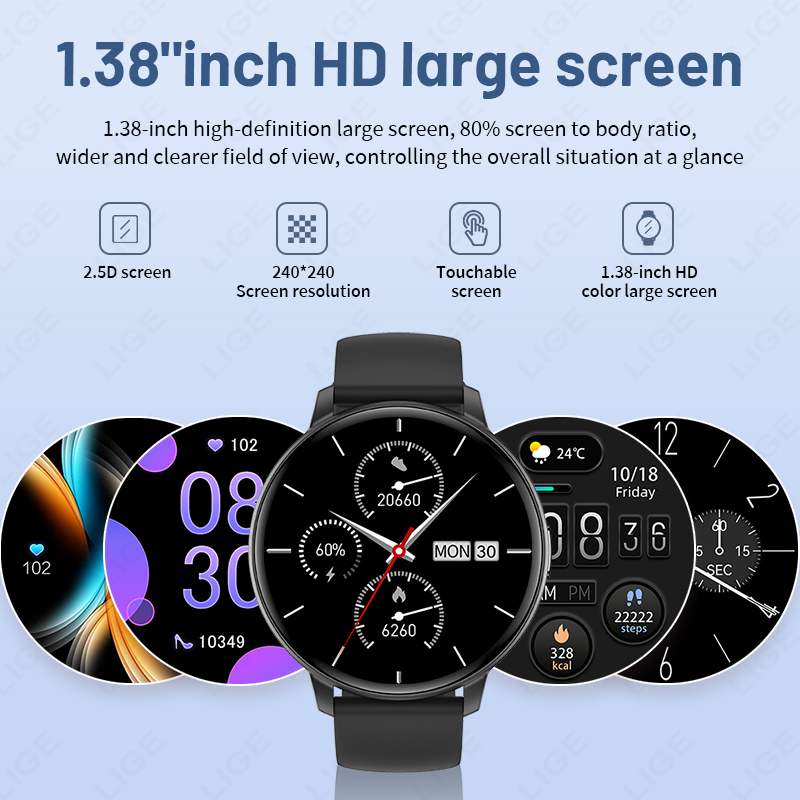 LIGE New 1.43 inches Bluetooth - đánh giá và giá Watches Ladies Smartwatch
