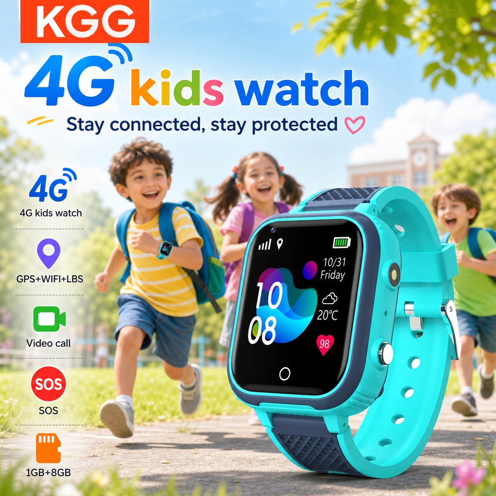 4G Kids Smart Watch Video Call - đánh giá và giá Smartwatch Watches For Kids With Gps