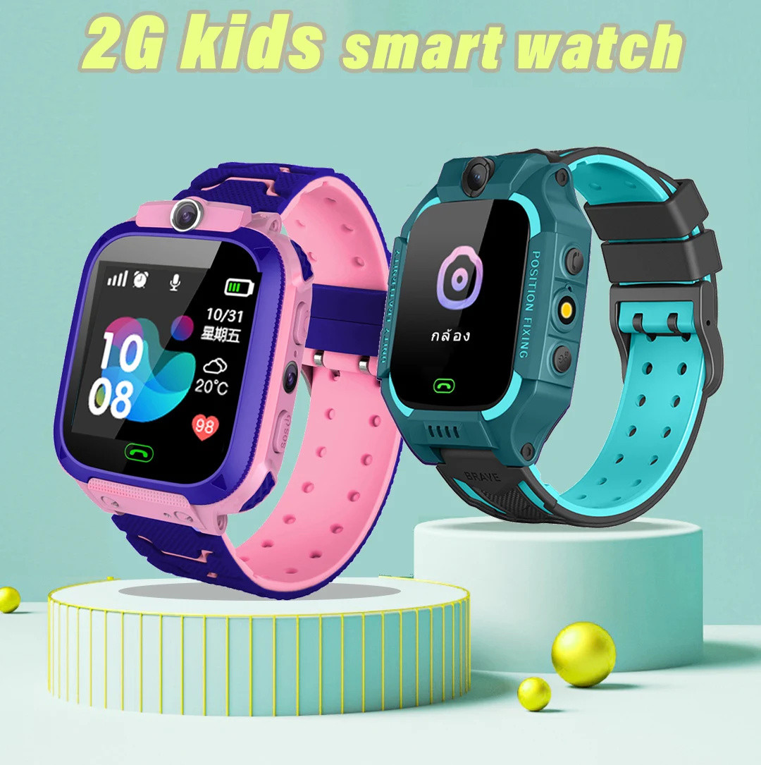 Q12 Kids Smart Watch 2G SOS Ca - đánh giá và giá Smartwatch Watches For Kids