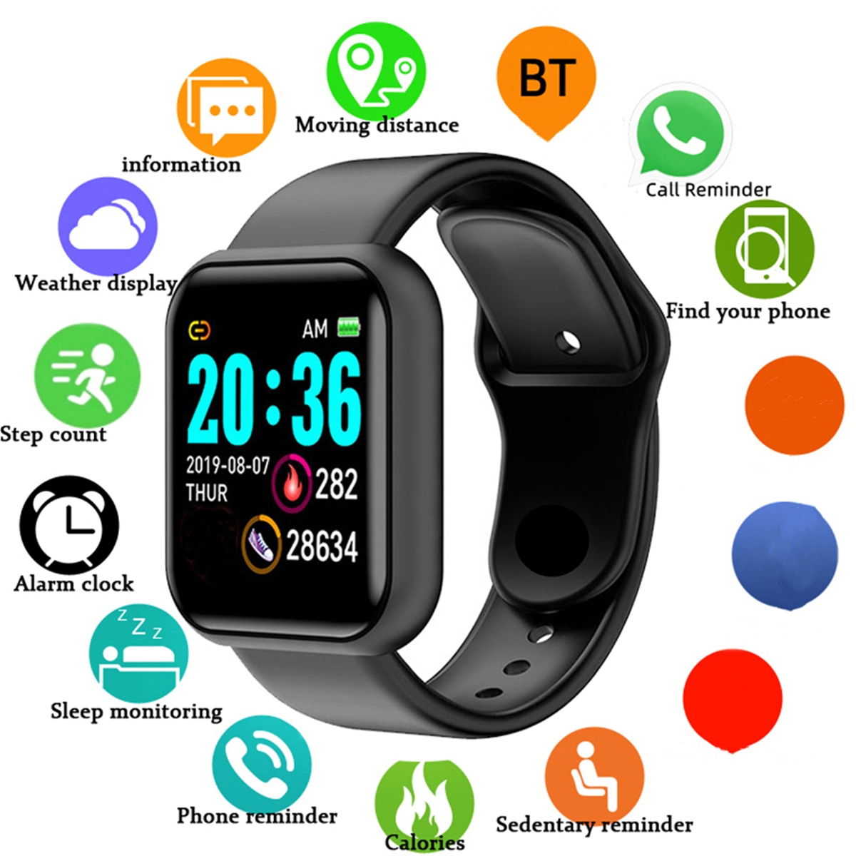 Men Smart Watches Color Screen - đánh giá và giá Smartwatch Watches Price