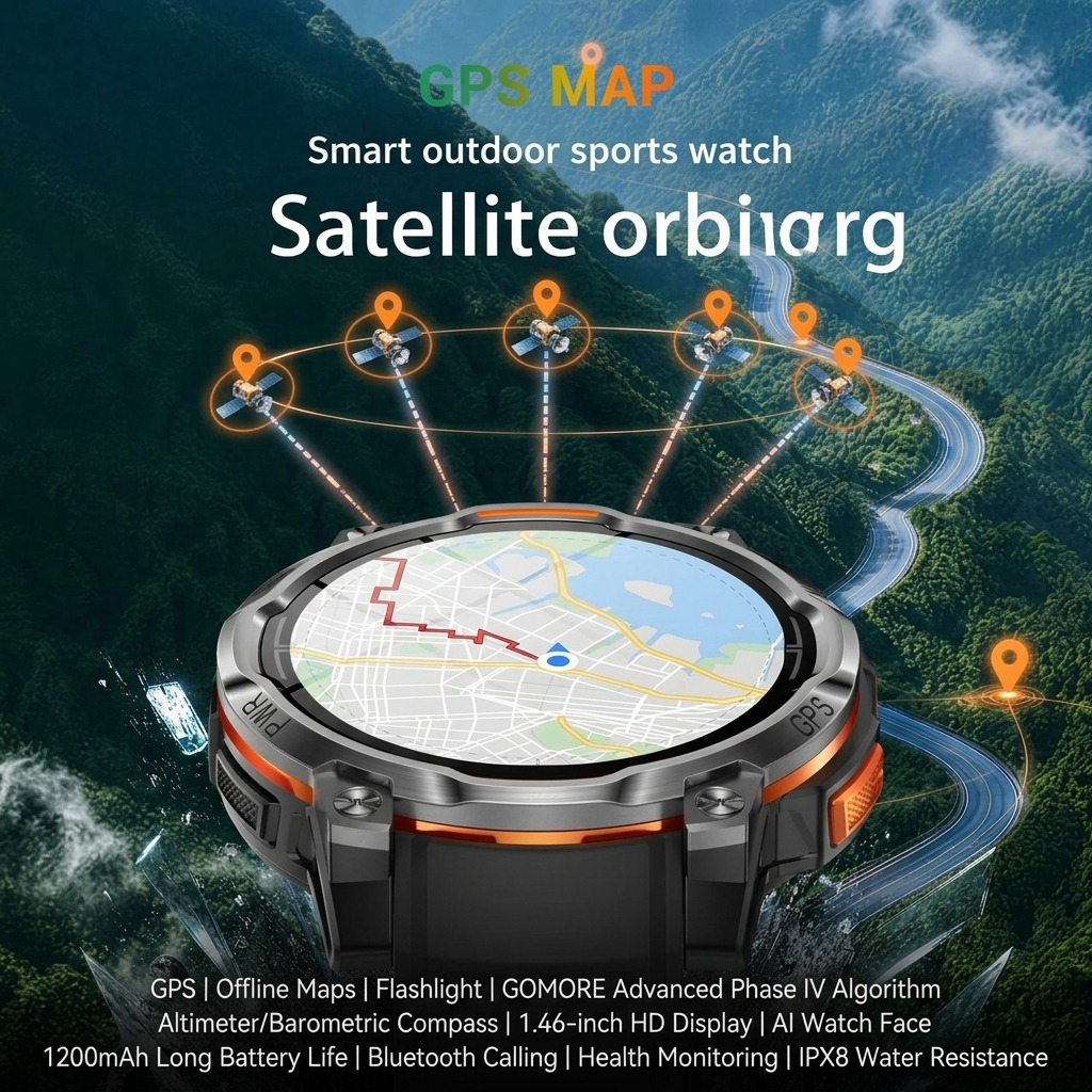 2026New Military Built-in GPS  - đánh giá và giá Watch Vs Smartwatch