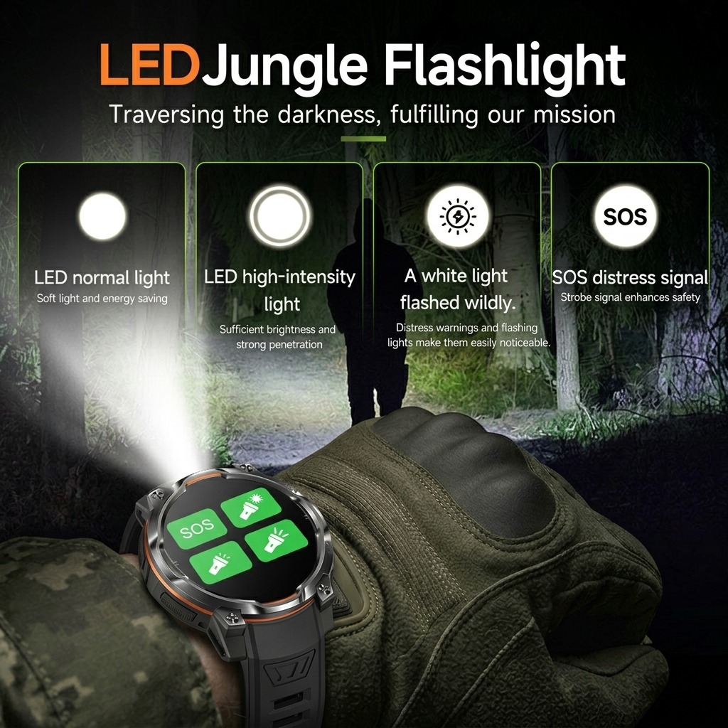 VWAR Military Smart Watch Buil - đánh giá và giá Watch Vs Smartwatch