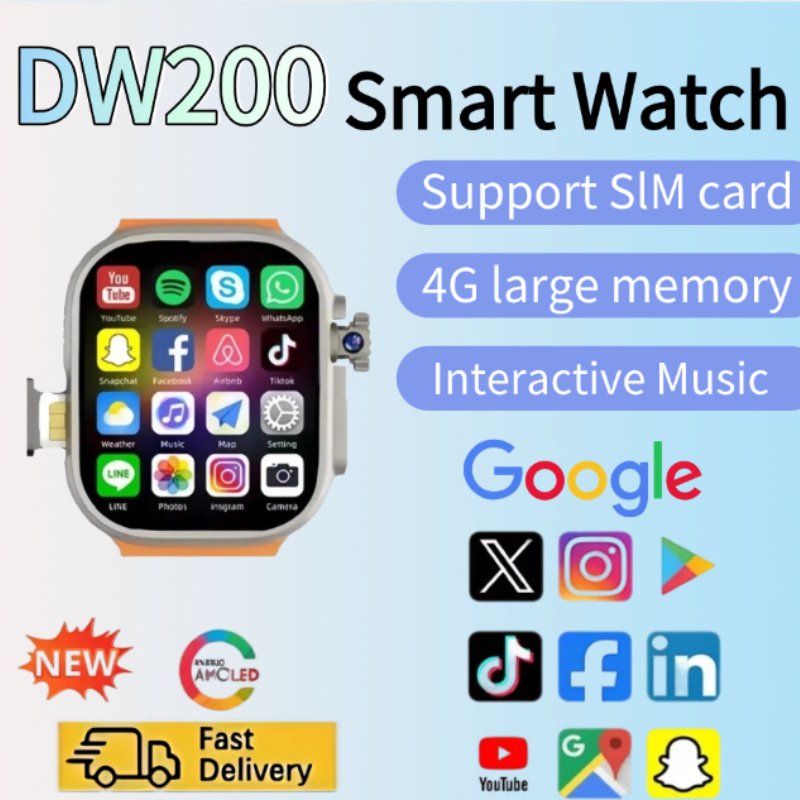Network Smartwatch DW200 SIM C - đánh giá và giá Smartwatch Watches Price